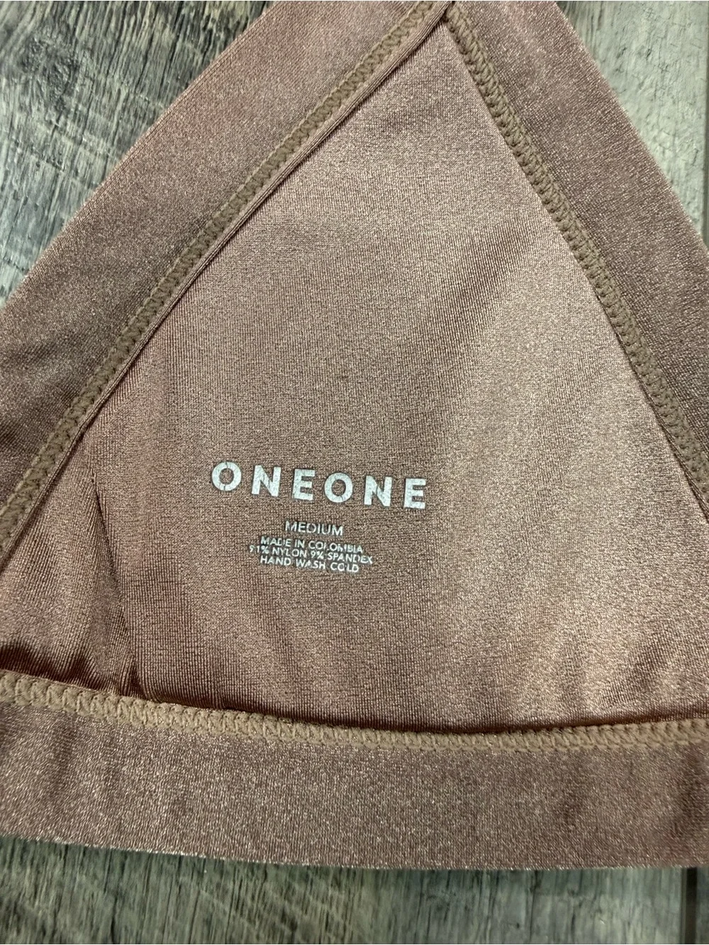 OneOne Taupe Bikini‎ Top